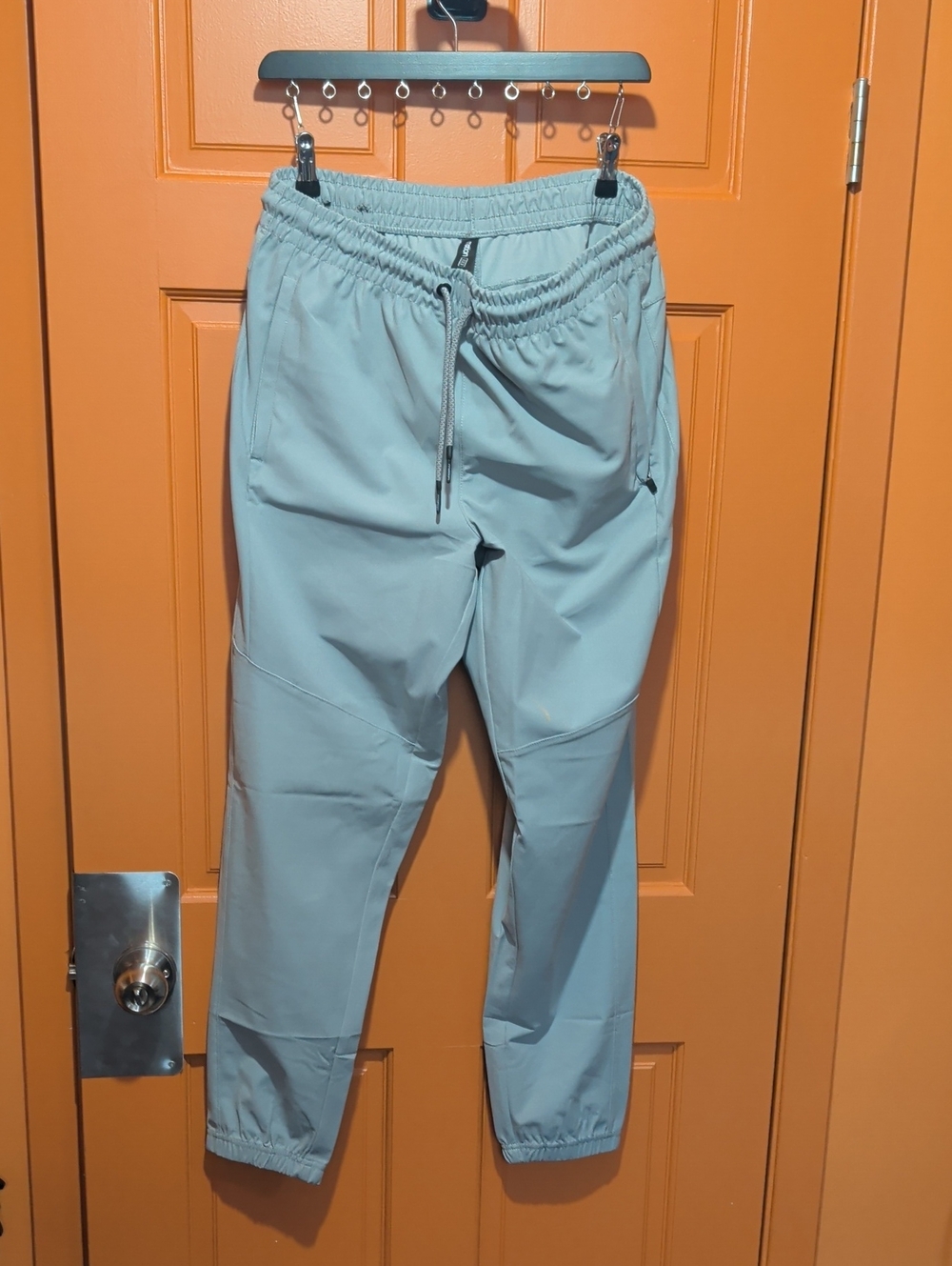 Motion Light Gray Men's Jogger Pants with Elastic Waist 32x28.5